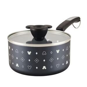 Farberware Disney 2-qt. Monochrome Ceramic Nonstick Saucepan with Lid NEW